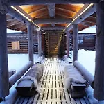 Tolonen A Beautiful Log By The River Villa Ivalo