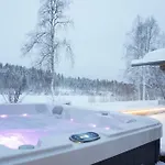 Tolonen A Beautiful Log By The River Villa Ivalo