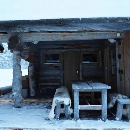 Private Log By The River Villa Ivalo