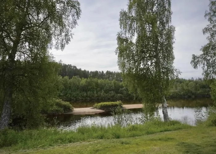 Tolonen A Beautiful Log By The River Вилла Ивало