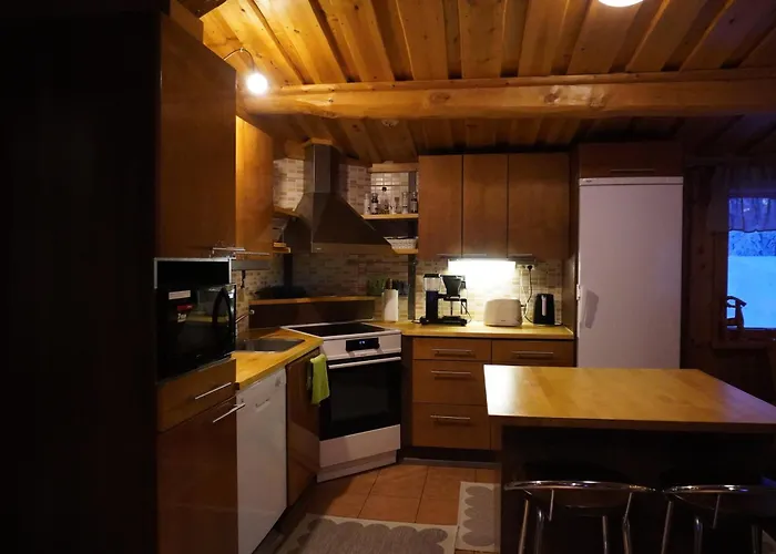 Tolonen A Beautiful Log By The River Вилла