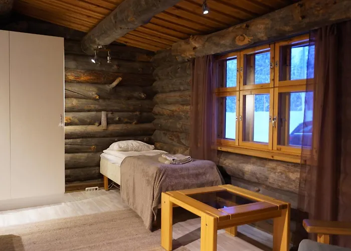 Tolonen A Beautiful Log By The River 빌라