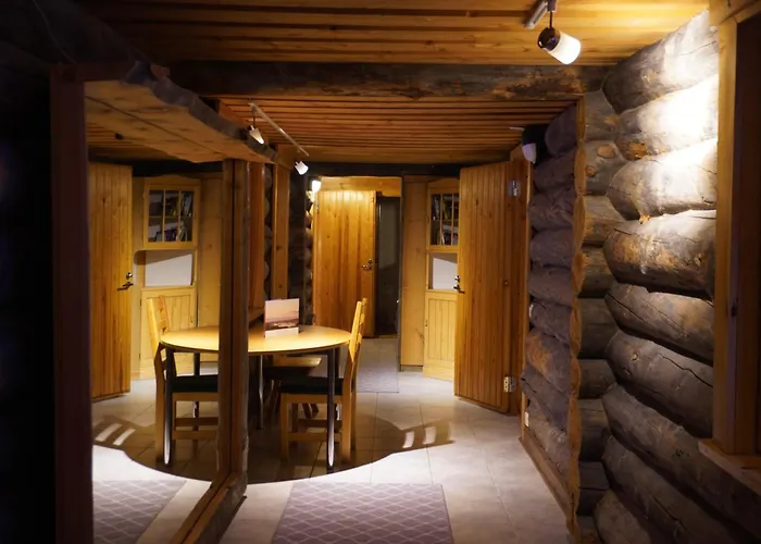 Вилла Tolonen A Beautiful Log By The River Ивало