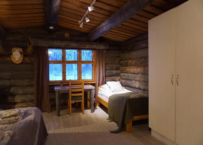 Tolonen A Beautiful Log By The River Вилла