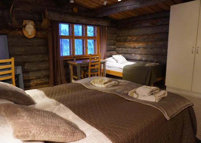 Tolonen A Beautiful Log By The River Вилла