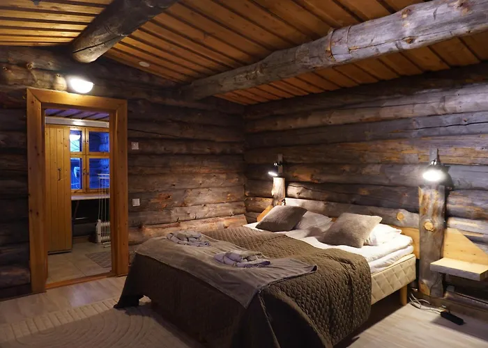 Tolonen A Beautiful Log By The River Ивало