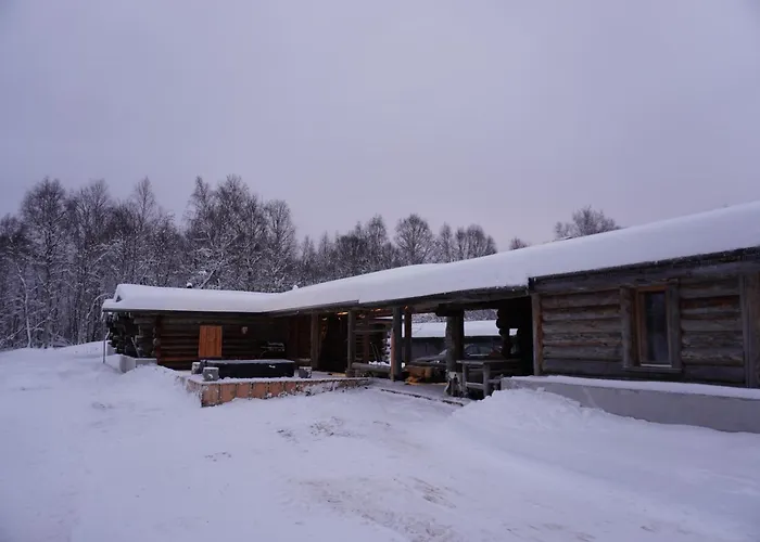 Tolonen A Beautiful Log By The River Ивало