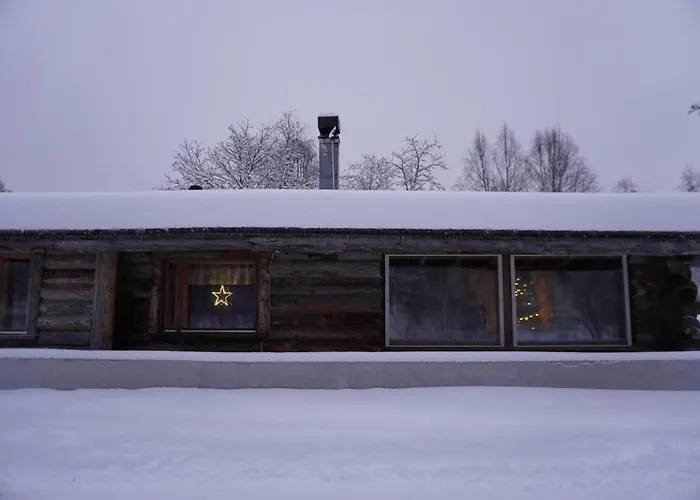 Tolonen A Beautiful Log By The River Вилла