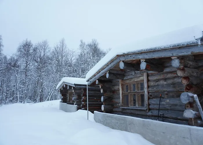 Tolonen A Beautiful Log By The River Вилла Ивало